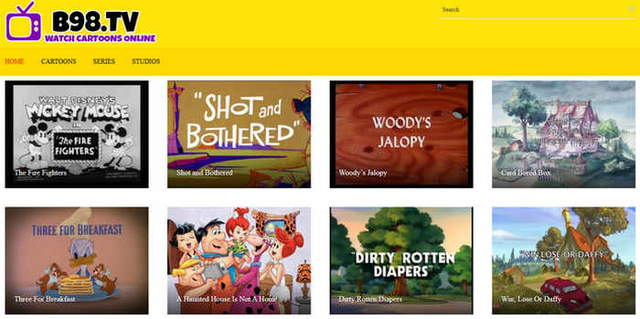 watch cartoons online on b98.tv