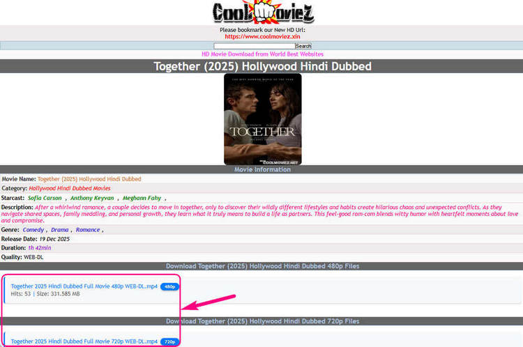 CoolMovies MP4 Movie Download