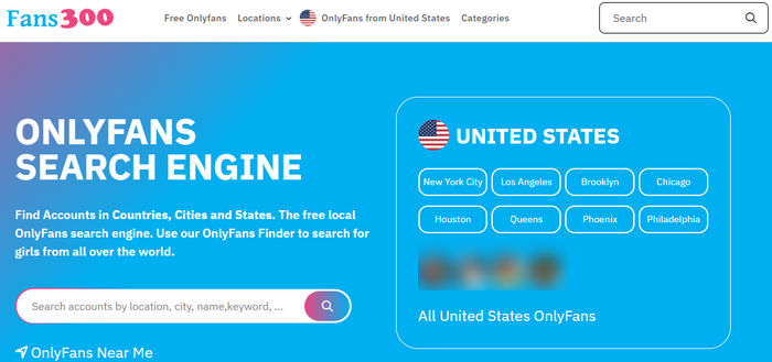 onlyfans search engine: fans300