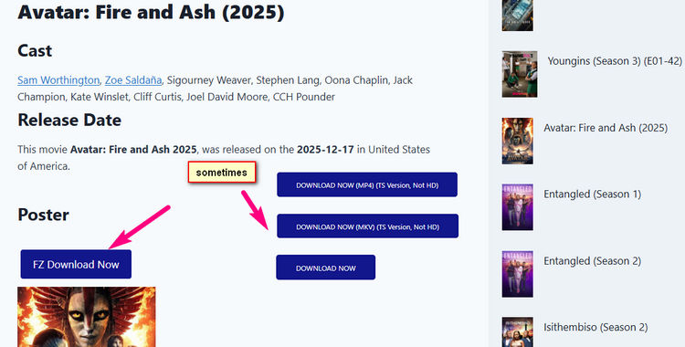 FZMovies MP4 Movie Download