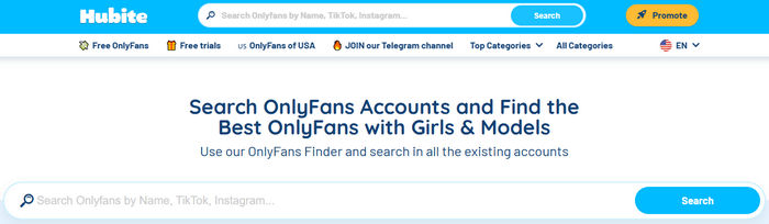 onlyfans search engine : hubite