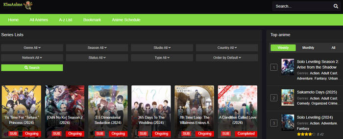 anime sites unblocked : kissanime
