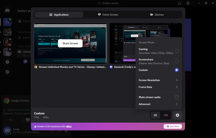 add netflix as a registered game on discord