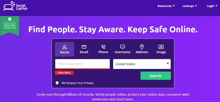 onlyfans search engine: social catfish