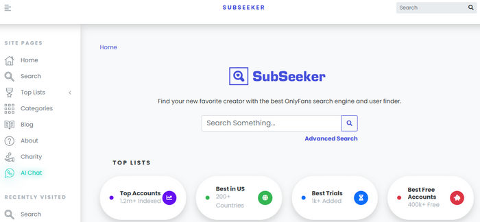 onlyfans finder : subseeker
