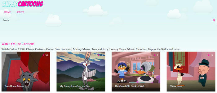 watch cartoon online free website : supercartoons