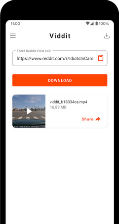 download reddit video on android