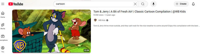 watch cartoon online on youtube