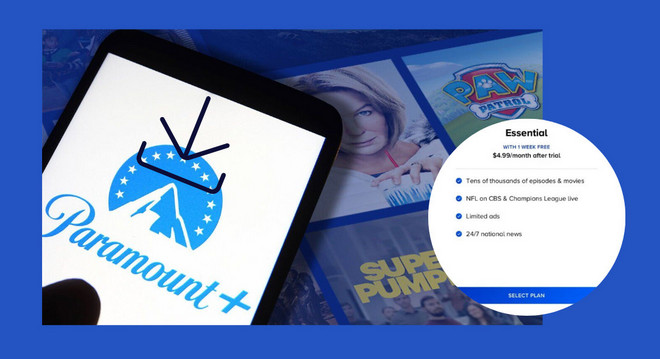 Download Paramount Plus Video with An Essential Account