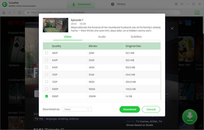 choose advanced settings