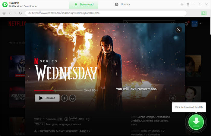 find netflix video to download