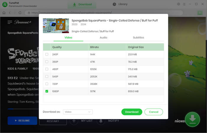 choose advanced settings
