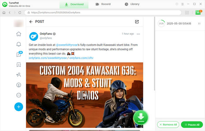 download onlyfans video