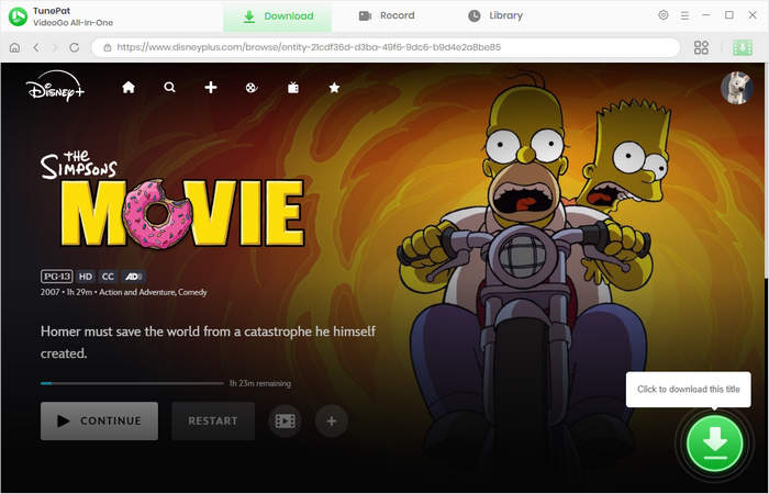 choose a cartoon to download