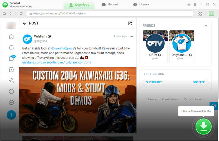 choose onlyfans video to download