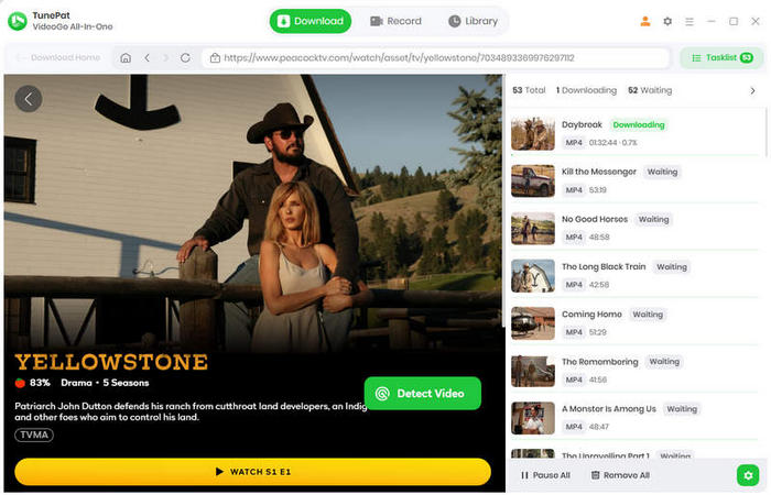 download peacock shows and movies to pc and mac